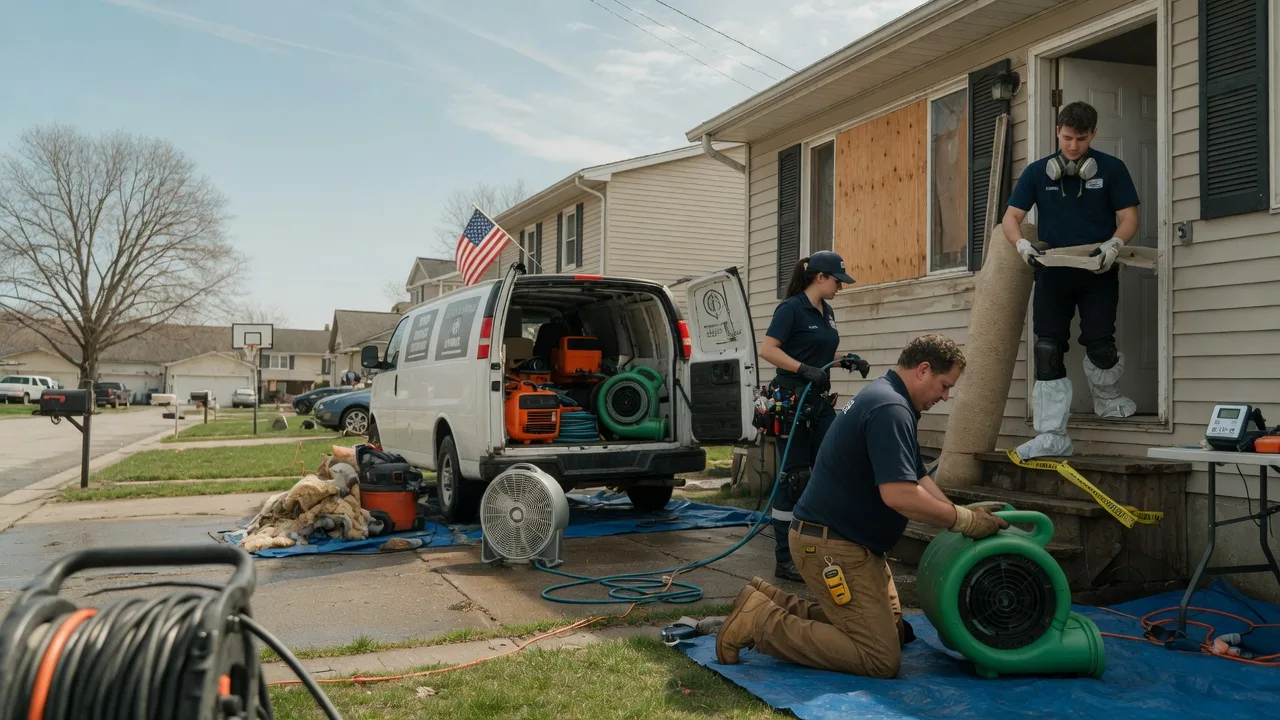 Water Damage Restoration in Fairdale, WV near me
